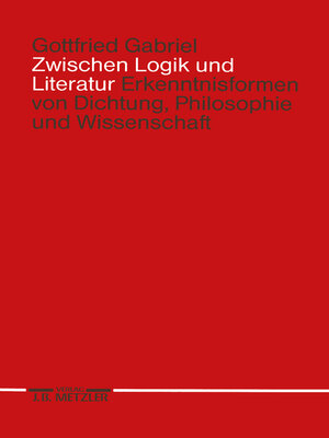 cover image of Zwischen Logik und Literatur